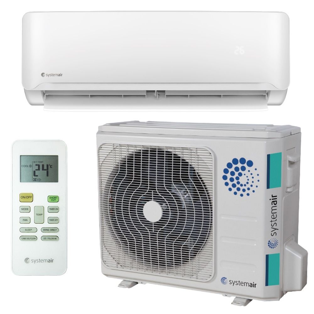 Настенный кондиционер (сплит-система) Systemair SYSPLIT WALL SMART 07 V4 HP Q R32