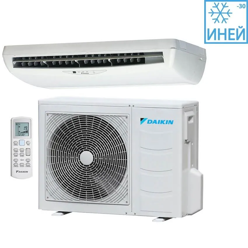 Напольно-потолочный кондиционер Daikin FLQN100EXV / RQ100DXY с зимним комплектом (-30)