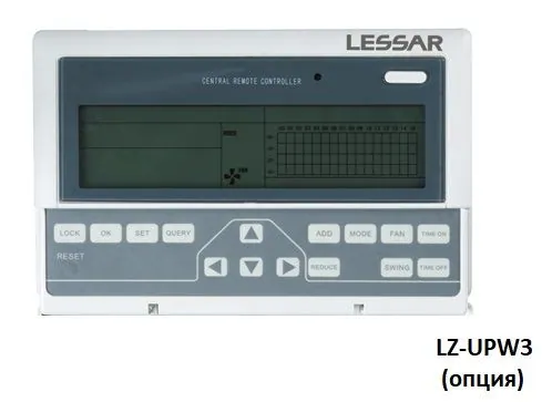 Канальный фанкойл с электронагревом (двухтрубный) Lessar LSF-1000DD22HE