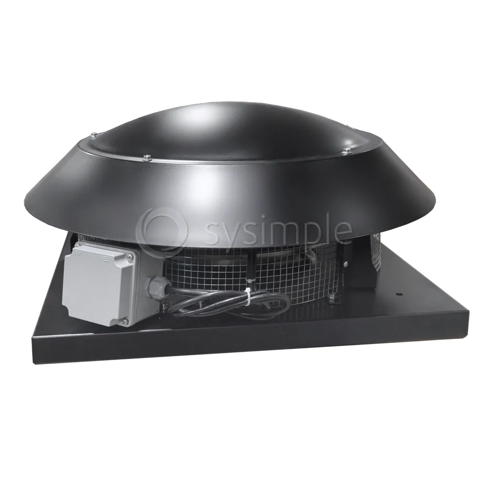 Крышный вентилятор Sysimple TDHS 450 EC