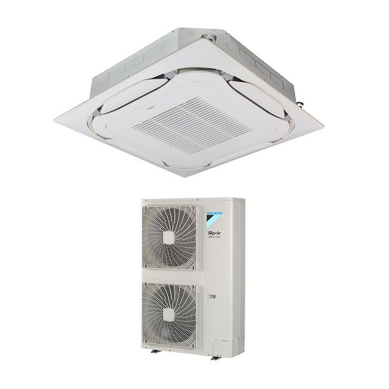 Инверторный кассетный кондиционер (сплит-система) Daikin FCAG100B / RZASG100MV
