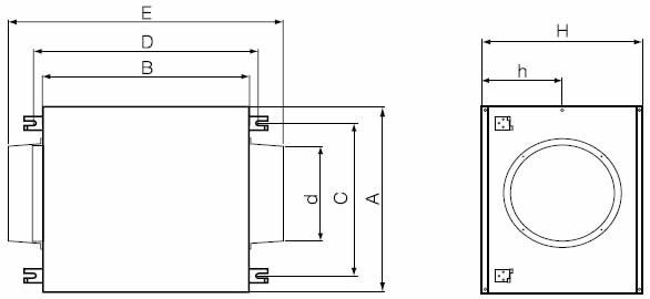 Центробежный вентилятор Electrolux EPVS/EF-350