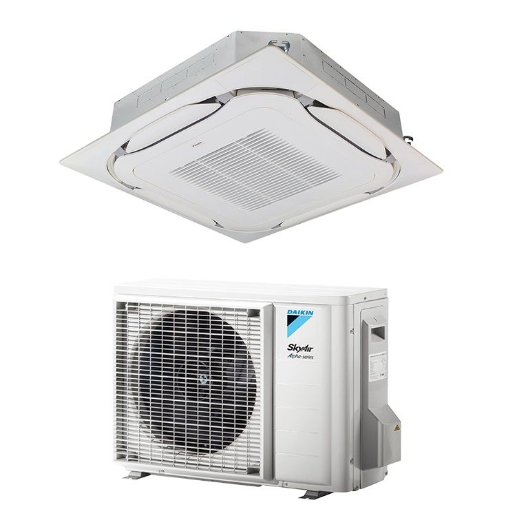 Кассетный кондиционер (сплит-система) Daikin FCAG35B / RZAG35A