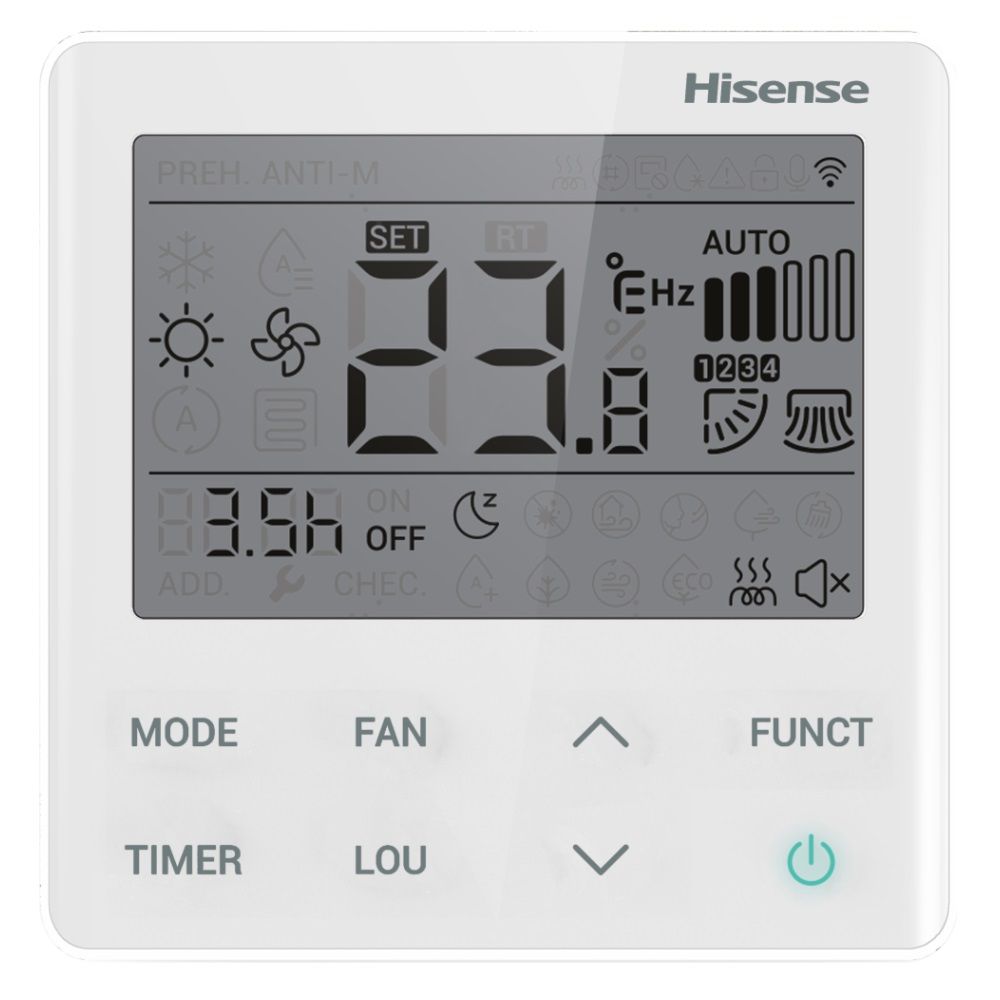 Напольно-потолочный внутренний блок мульти-сплит-системы Hisense AVT-24UR4RB8 Wi-Fi