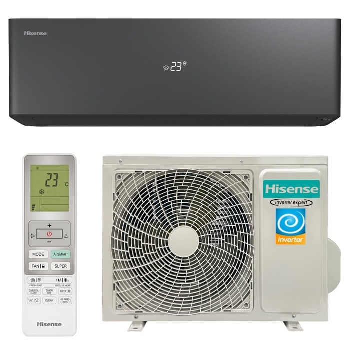 Инверторный настенный кондиционер (сплит-система) Hisense AS-10UW4RXVQH01A(B)