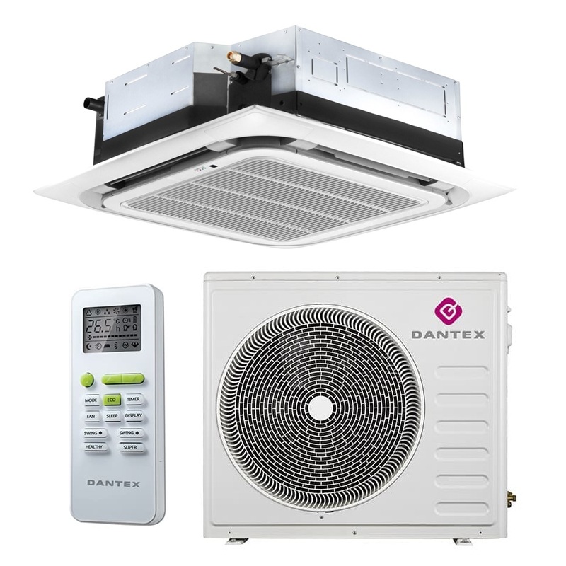 Кассетный кондиционер (сплит-система) Dantex RK-36UHT2N / RK-36HT2NE-W