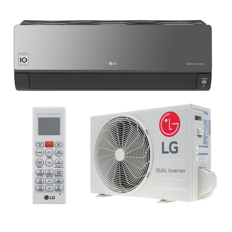 Инверторный настенный кондиционер (сплит-система) LG AC12BK