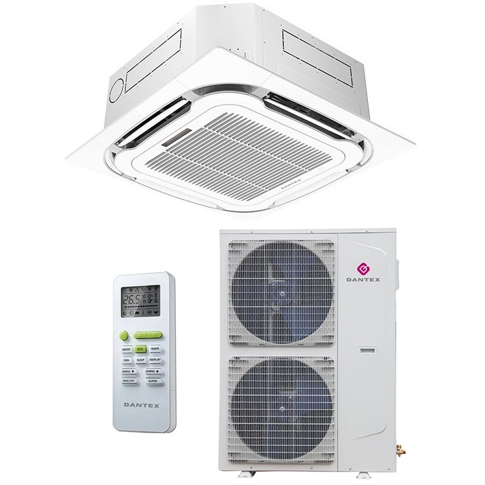 Инверторный кассетный кондиционер (сплит-система) Dantex RKD-60UHANI / RKD-60HANIE-W
