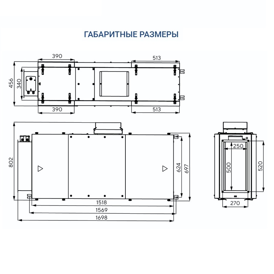Приточная установка Turkov i-VENT-2000 E