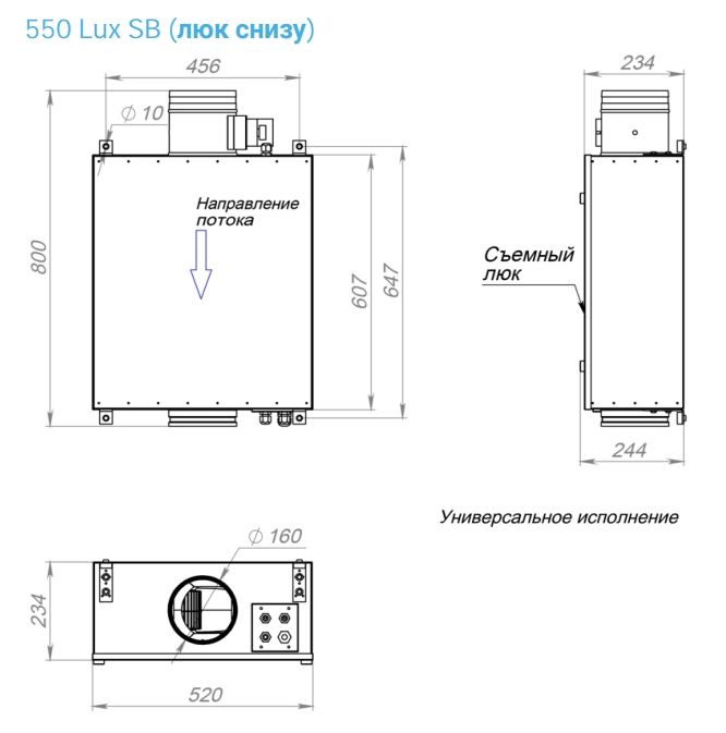 Приточная установка Breezart 550FC Lux