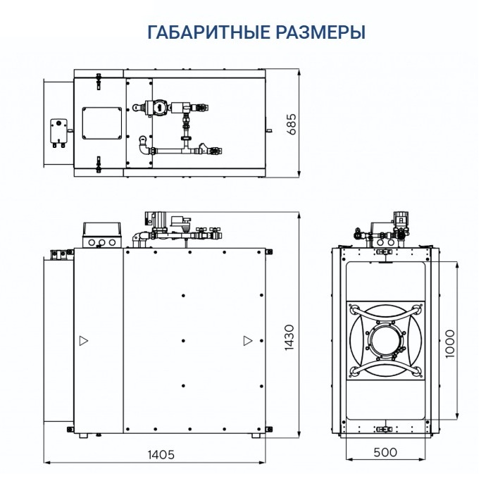 Приточная установка Turkov Capsule 9100 W 3R