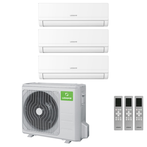 Изображение для товара Lessar LU-4HE28FME2 / LS-MHE12KME2 + LS-MHE09KME2x2