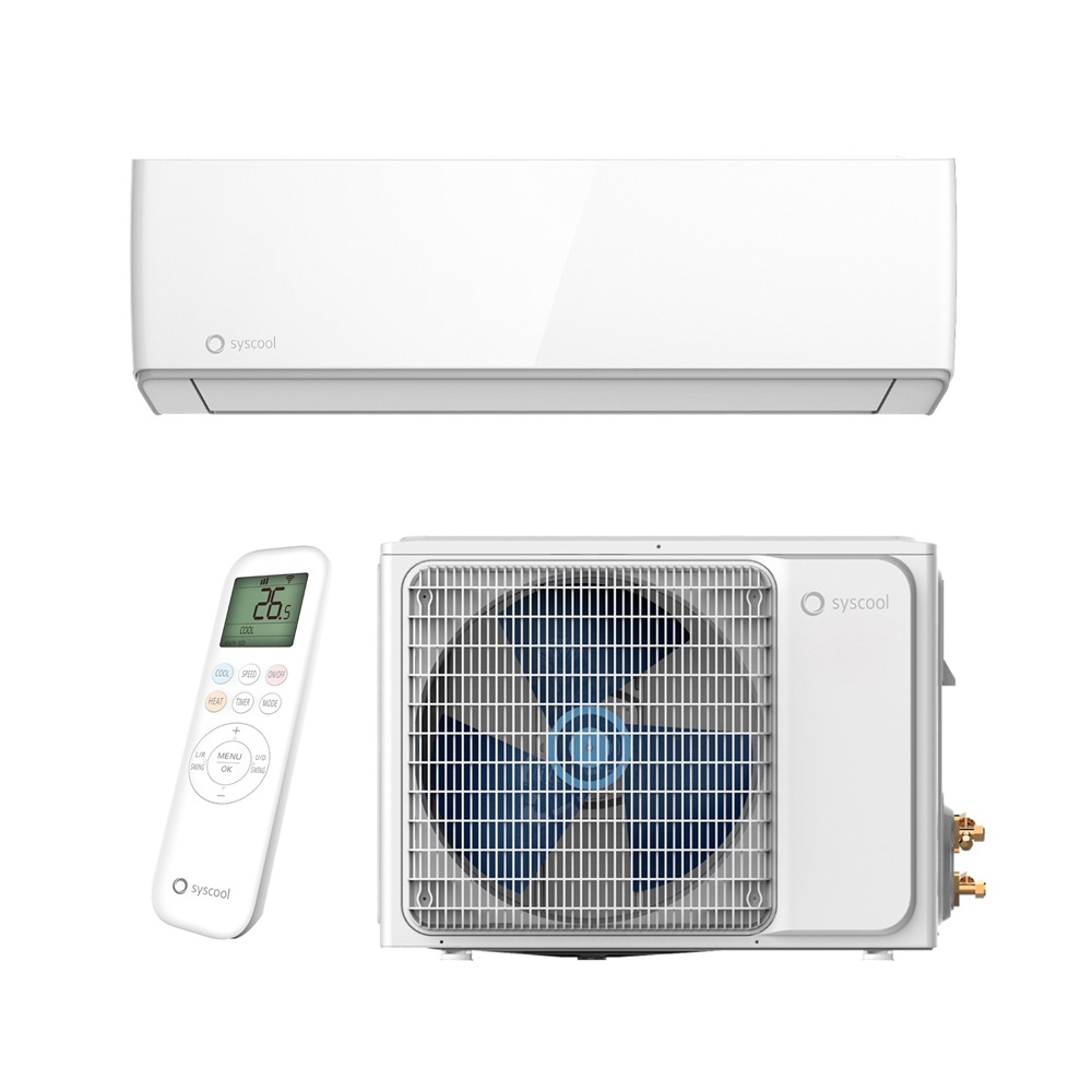 Инверторный настенный кондиционер (сплит-система) Syscool WALL EASY 09 EVO HP Q