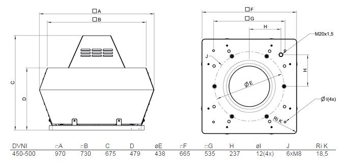 Изображение для товара Systemair DVNI 450EC