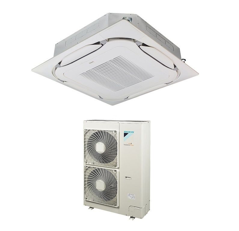 Кассетный кондиционер Daikin FCAG125B / RQ125B с зимним комплектом (-30T)