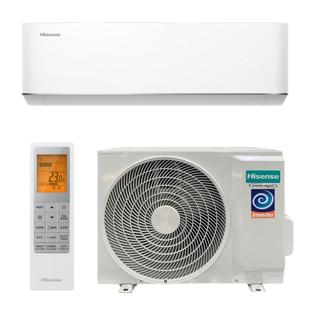 Инверторный настенный кондиционер (сплит-система) Hisense AS-07UW4RLCHC01