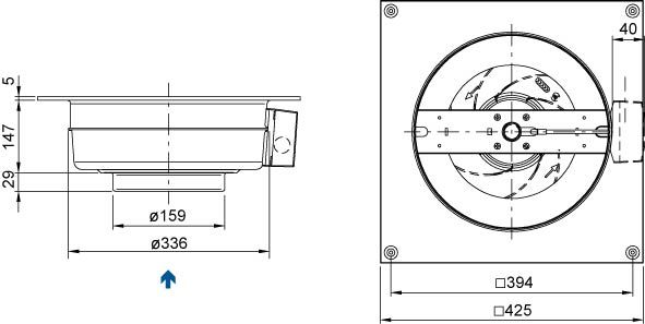 Изображение для товара Systemair KV 160 XL sileo