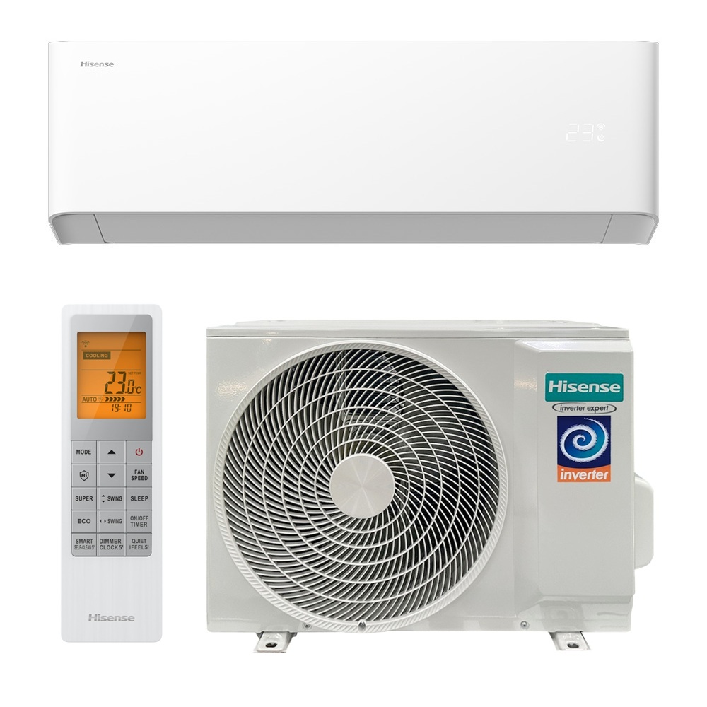 Инверторный настенный кондиционер (сплит-система) Hisense AS-24UW4RBTHB00