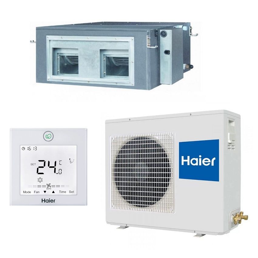 Канальный кондиционер (сплит-система) Haier AD140S1LM1FA / 1U140S1LN1FB