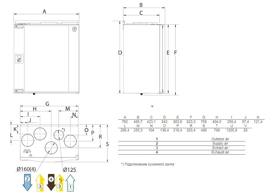 Изображение для товара Systemair SAVE VTR 300/B L