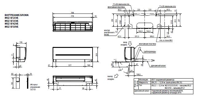 Изображение для товара Mitsubishi Electric MSZ-SF42VE / MUZ-SF42VE