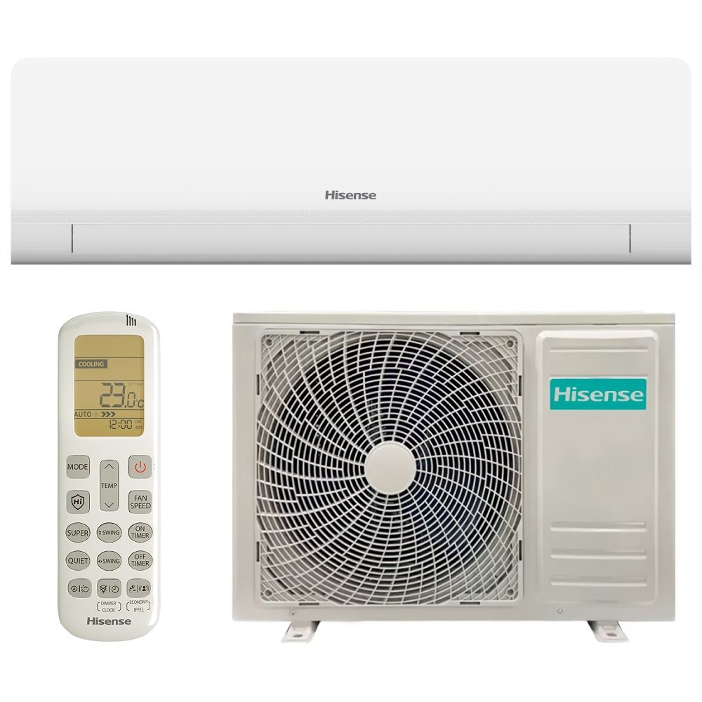 Настенный кондиционер (сплит-система) Hisense AS-18HR4RMSKC00 с зимним комплектом (-40)