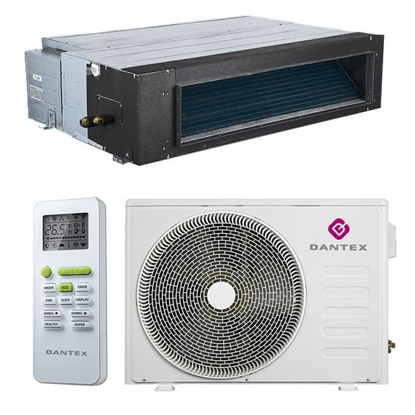 Канальный кондиционер (сплит-система) Dantex RK-18BHT2N / RK-18HT2NE-W