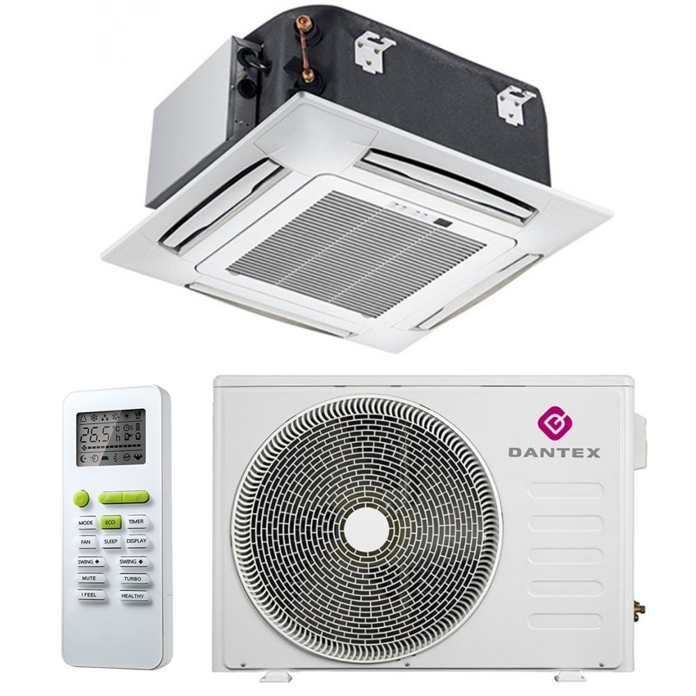 Кассетный кондиционер (сплит-система) Dantex RK-18UHT3N / RK-18HT3NE-W