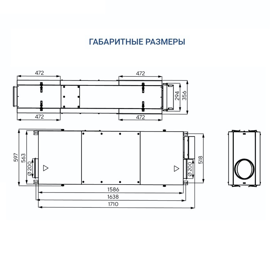 Приточная установка Turkov i-VENT-500 6E