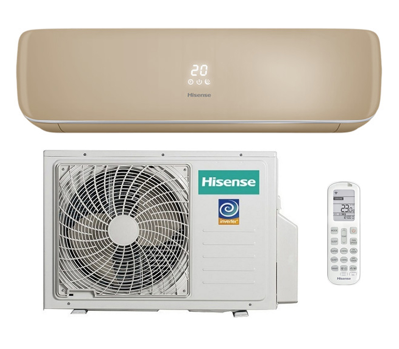 Инверторный настенный кондиционер (сплит-система) Hisense AS-10UW4RVETG00(С)