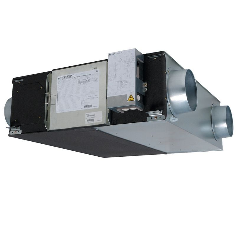 Приточно-вытяжная установка с рекуператором Mitsubishi Electric LGH-25RVX-E