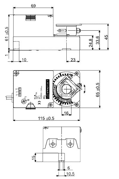 Привод Gruner 227-024-15