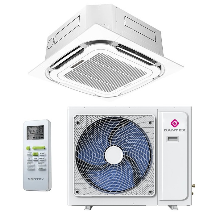 Инверторный кассетный кондиционер (сплит-система) Dantex RKD-36UHANI / RKD-36HANIE-W