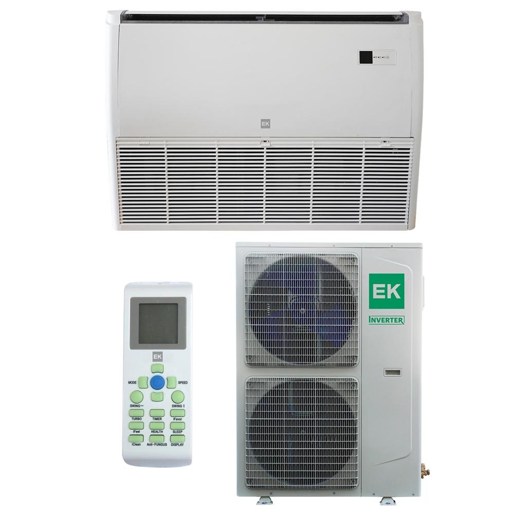 Инверторный напольно-потолочный кондиционер (сплит-система) Euroklimat EKUX1-140HNN4 / EKOX1-140HNN4