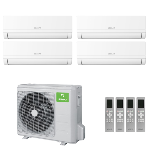 Изображение для товара Lessar LU-4HE36FME2 / LS-MHE12KME2 + LS-MHE09KME2x3