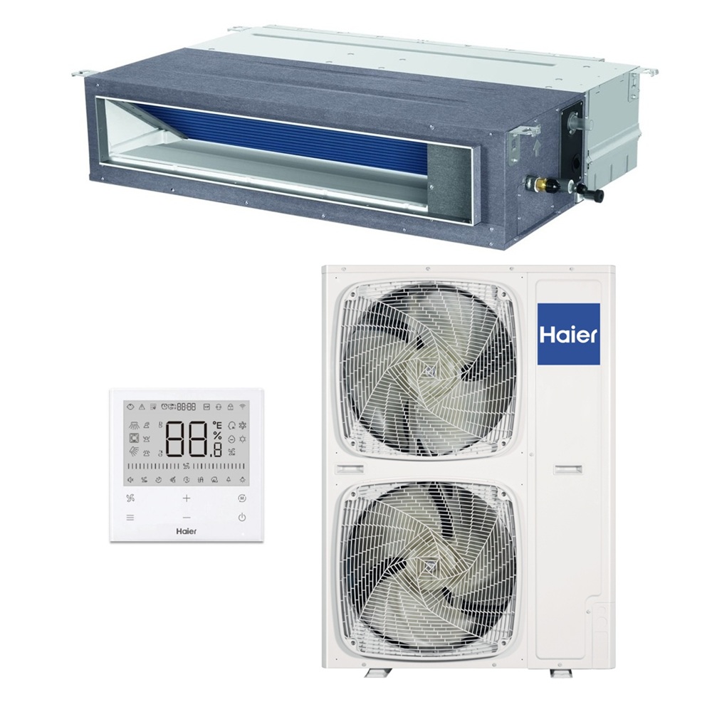 Инверторный канальный кондиционер (сплит-система) Haier AD160S2SM9FA / 1U160S2SP1FB