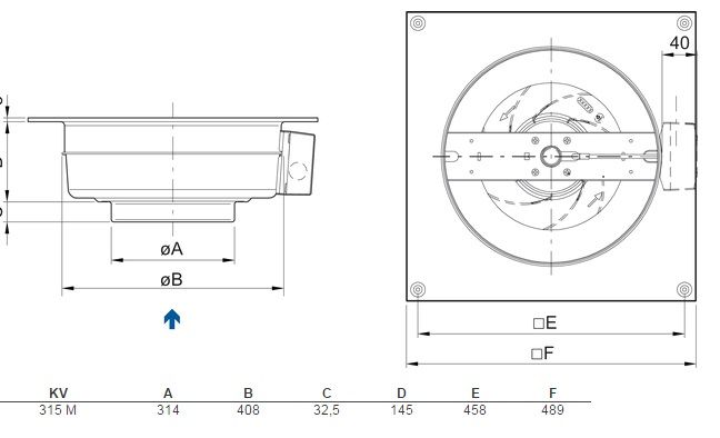 Изображение для товара Systemair KV 315 sileo