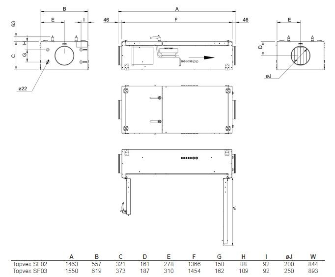 Приточная установка Systemair Topvex SF02 EL 9kW