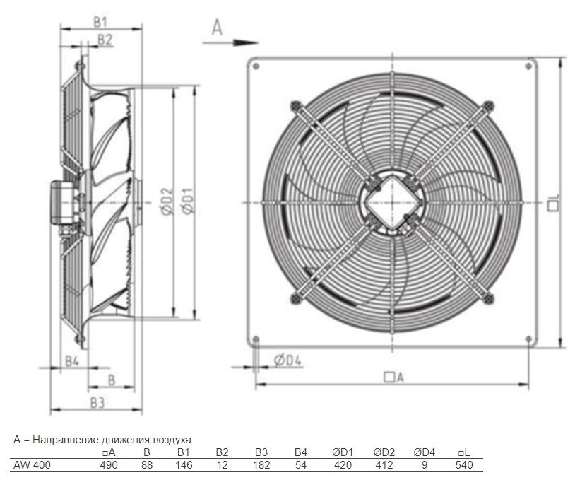 Изображение для товара Systemair AW 400E4 SILEO
