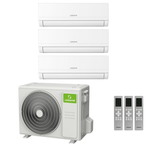 Изображение для товара Lessar LU-3HE27FVE2 / LS-MHE12KME2 + LS-MHE09KME2x2