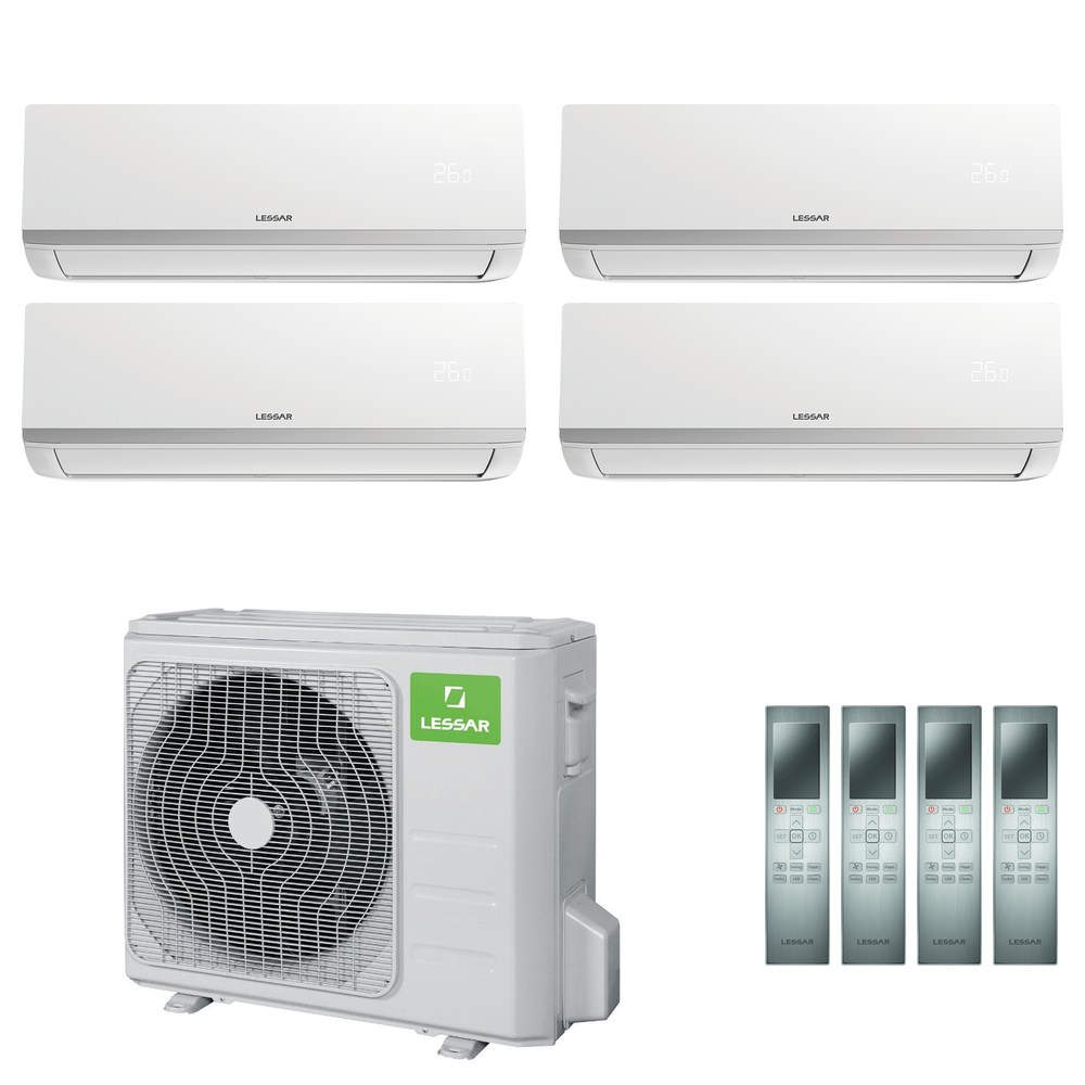 Изображение для товара Lessar LU-4HE36FME2 / LS-MHE12KCE2 + LS-MHE09KCE2x3
