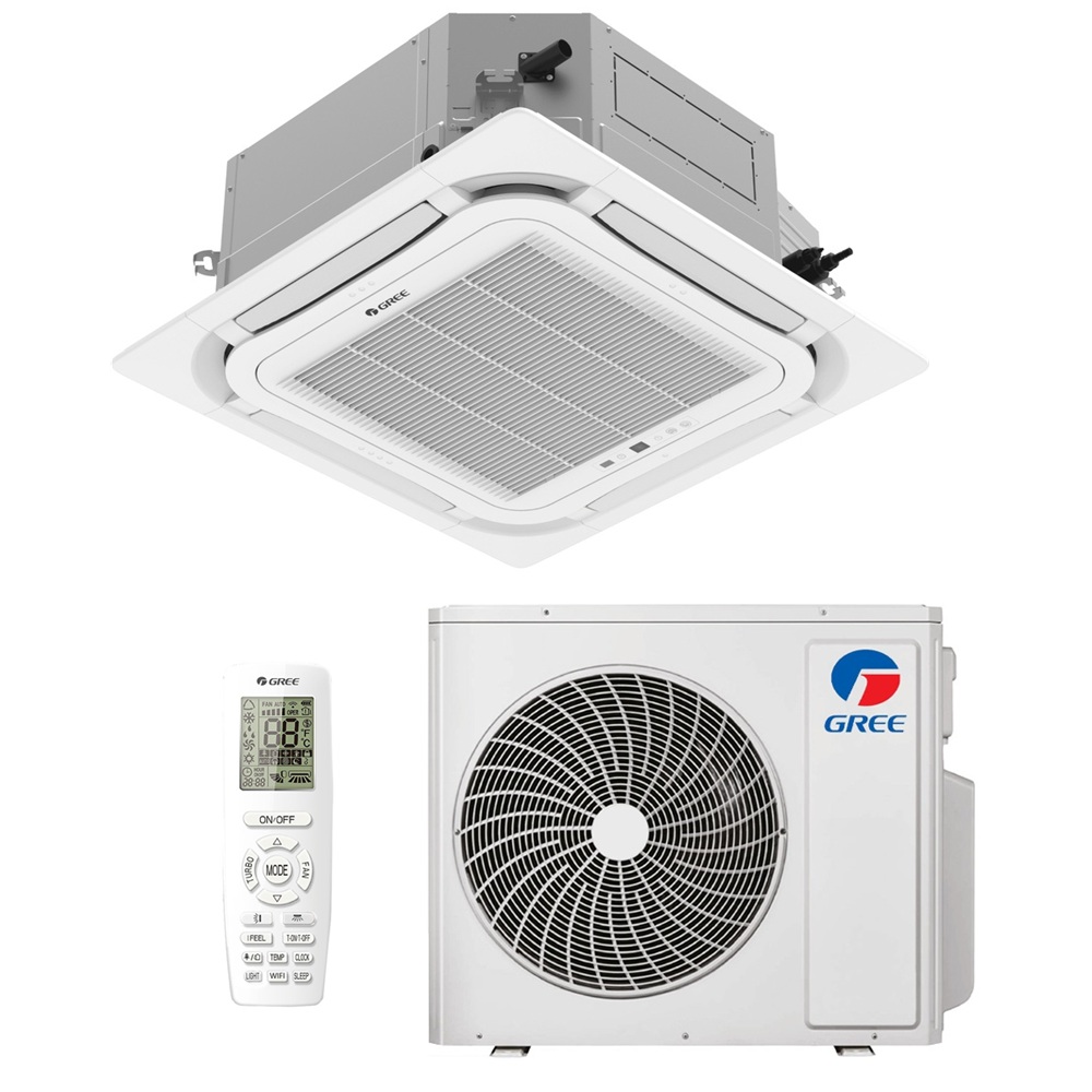 Кассетный кондиционер (сплит-система) Gree GUD160T1/A-S