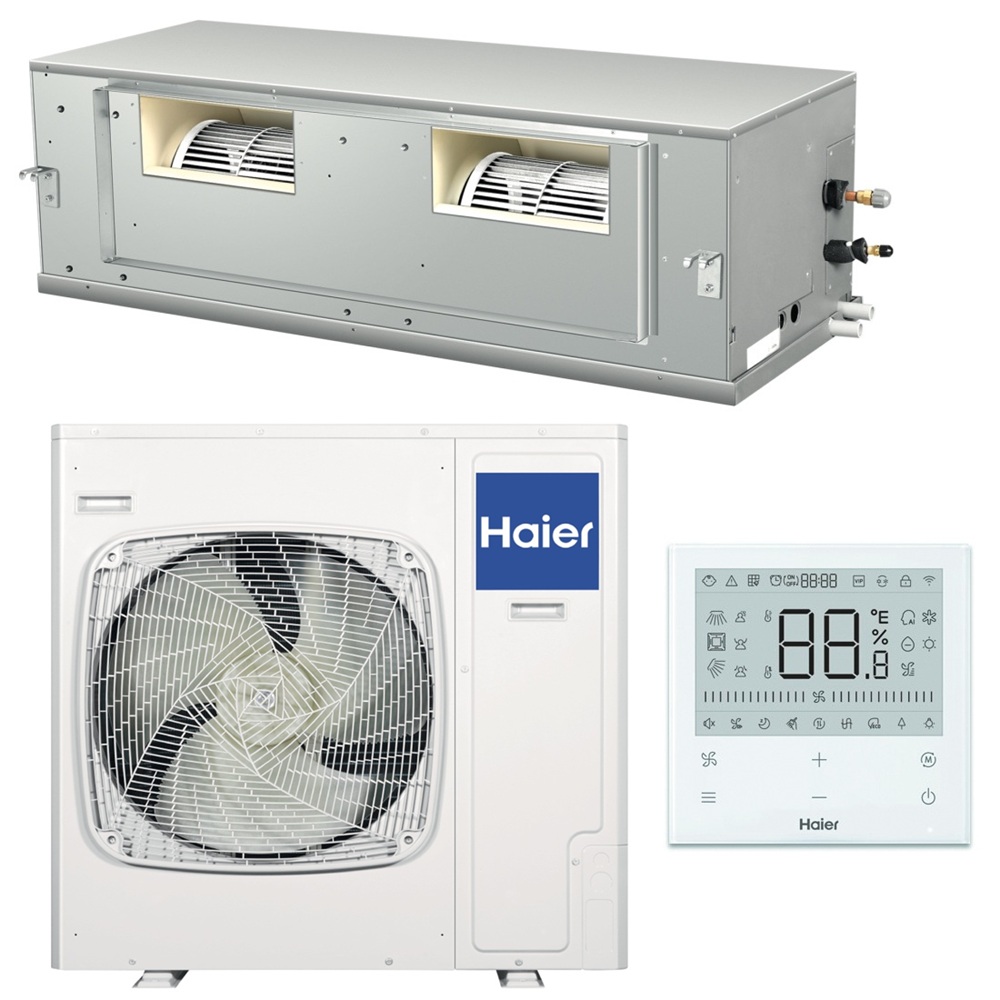 Канальный кондиционер (сплит-система) Haier ADH140H1ERG / 1U140S2SN2FB