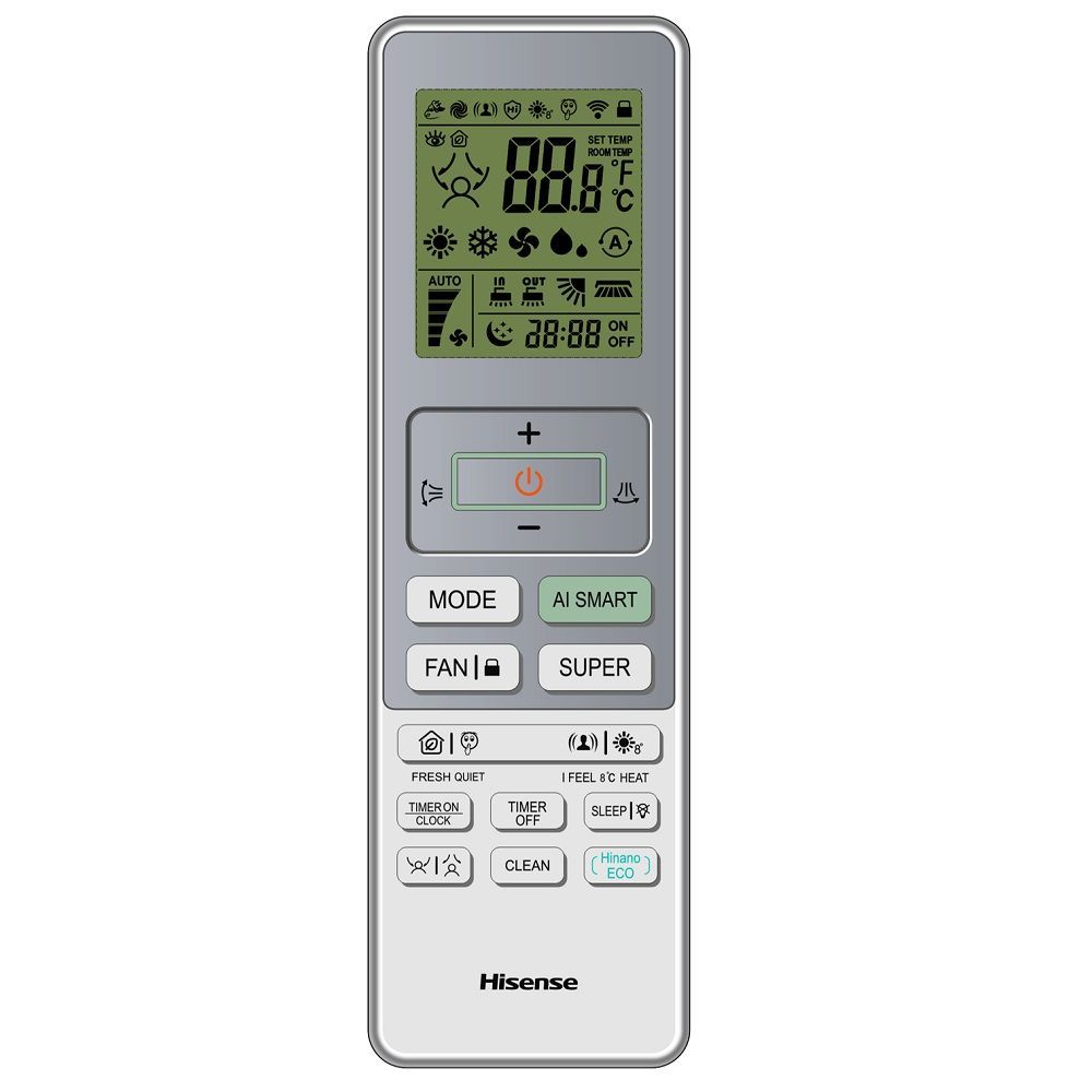 Инверторный настенный кондиционер (сплит-система) Hisense AS-18UW4RBVQH00
