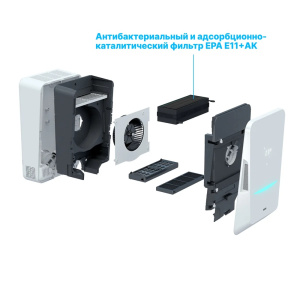 Изображение для товара Комбинированный фильтр EPA E11+AK для Tion Бризер BIO X
