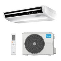 Напольно-потолочный кондиционер (сплит-система) Midea MUE-18HRN1-Q2 / MOX330U-18HN1-QB6 с зимним комплектом (-40)