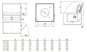 Изображение для товара Systemair TFC 355 S Sileo Black