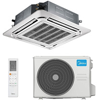 Кассетный кондиционер (сплит-система) Midea MCD-48HRN1-R / MOU-48HN1-RR Кассетный кондиционер (сплит-система) Midea MCD-48HRN1-R / MOU-48HN1-RR