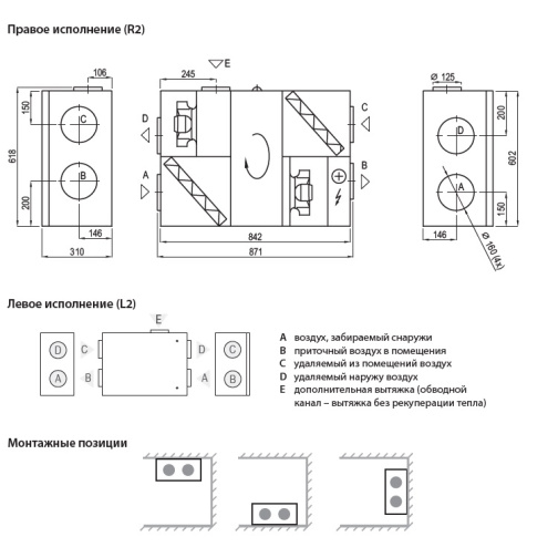 Изображение для товара Komfovent Domekt R 250 F