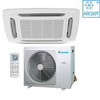 Кассетный кондиционер Daikin FCQN125EXV / RQ125DXY с зимним комплектом (-40)